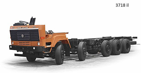 Ashok Leyland's five-axle 3718il offers a payload of up to 25 tonnes, the highest in rigid trucks