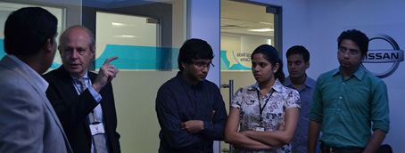 Colin Stanbridge, CEO, London Chamber of Commerce, interacts with Sanjay Sahay, Head – Digital Marketing and Social Media, Defiance Technologies Colin Stanbridge, CEO, London Chamber of Commerce, interacts with Sanjay Sahay, Head – Digital Marketing and Social Media, Defiance Technologies