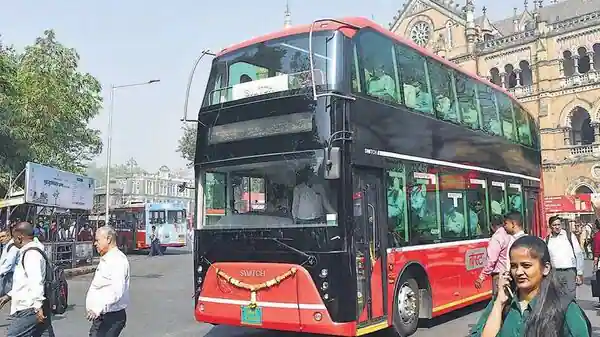 India's first double-decker electric bus receives grand welcome in Mumbai