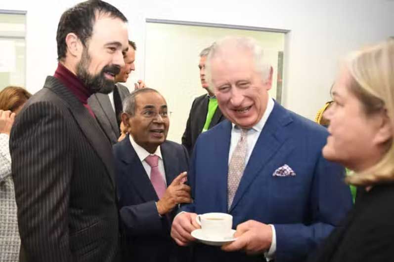 Prince Charles thanks Hinduja Brothers for supporting The Felix Project
